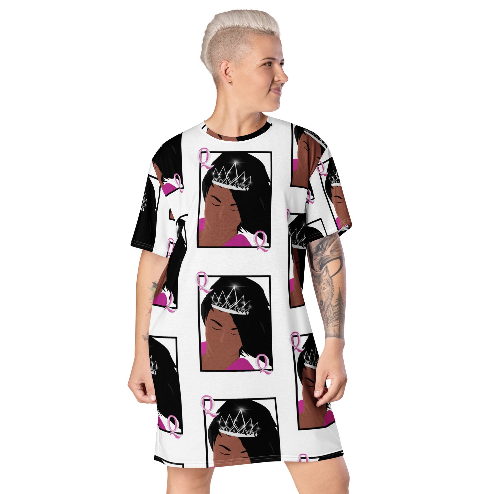 Queen T-Shirt Dress Light Works Apparel Queen T-Shirt Dress Light Works Apparel
